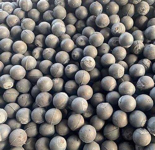 Mining Grinding Steel Balls with Forging And Rolling Production Line Black Surface